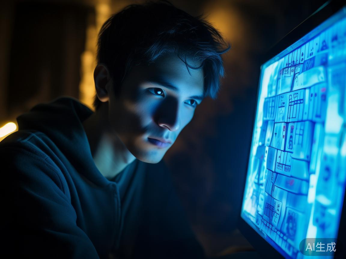 长时间盯着屏幕玩51棋牌，会使眼睛长时间处于紧张状